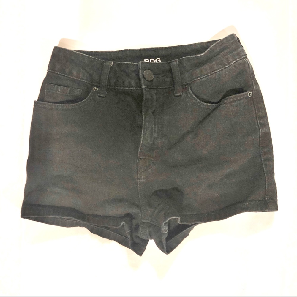 BDG high-rise denim shorts